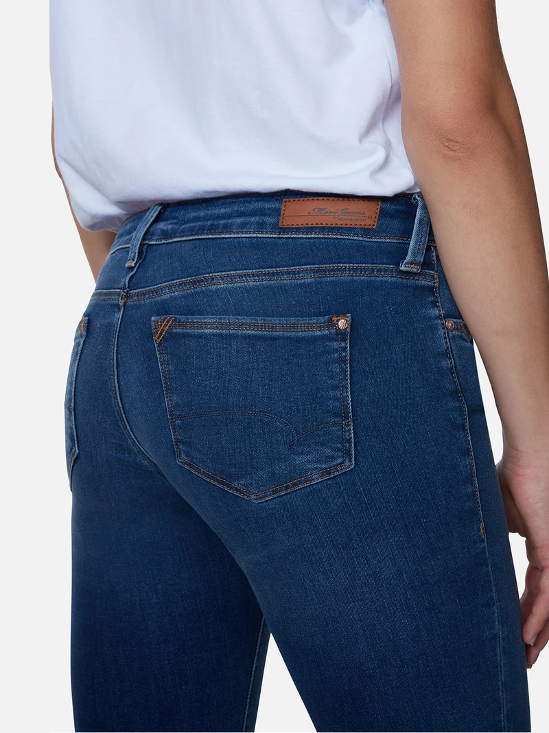 MAVI - ADRIANA, Skinny Fit, Mid-Waist, Deep Shaded