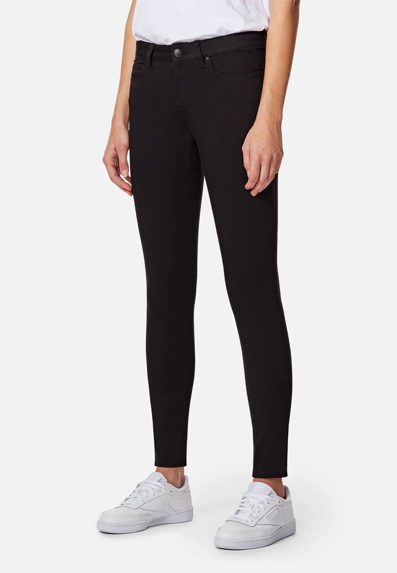MAVI - ADRIANA, Skinny Fit, Mid-Waist, Double Black Str