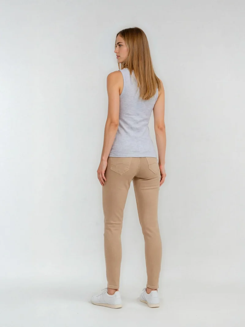 MAVI - ADRIANA, Skinny Fit, Mid-Waist, Ginger Root Colored