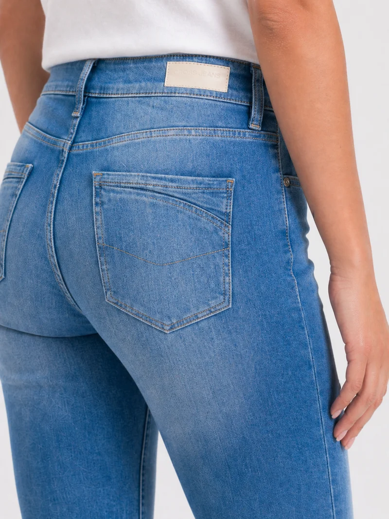 CROSS JEANS - ANYA Jeans, Slim Fit, High-Waist, Light Blue