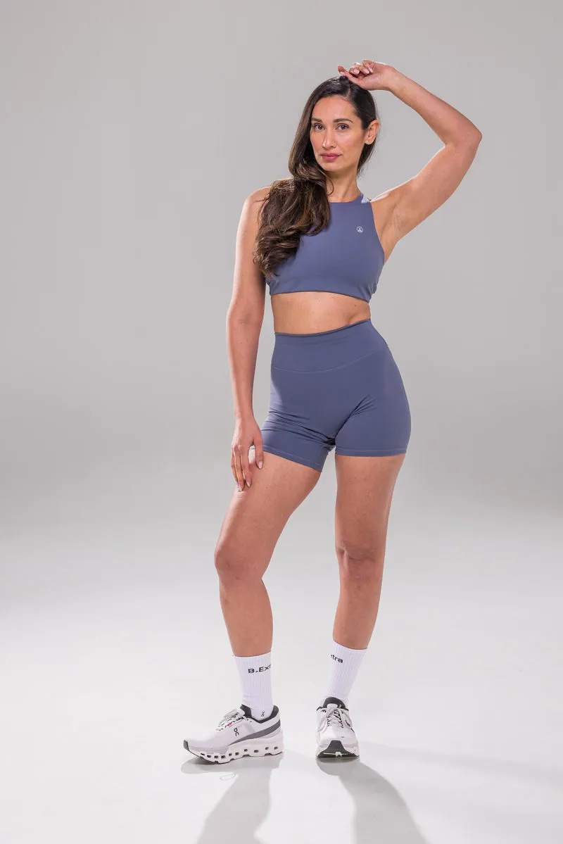 Curve Sculpt Short - Blue Pop
