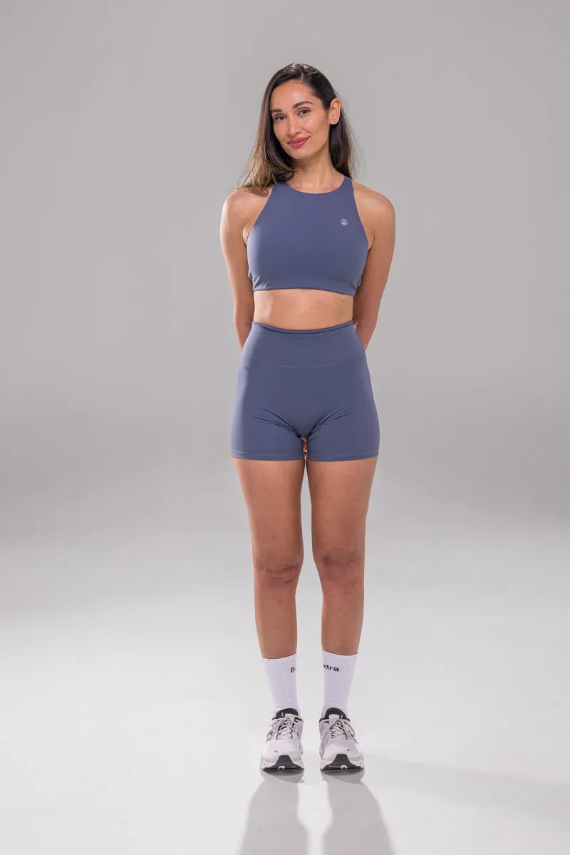 Curve Sculpt Short - Blue Pop