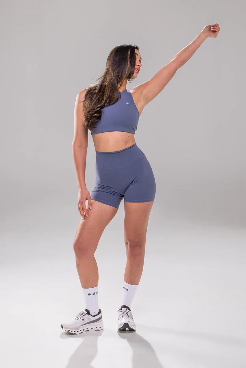 Curve Sculpt Short - Blue Pop