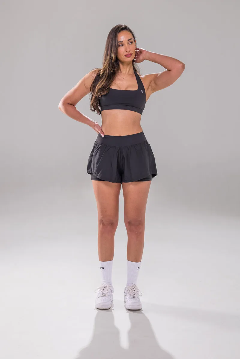 Haven Halter Bra - Black