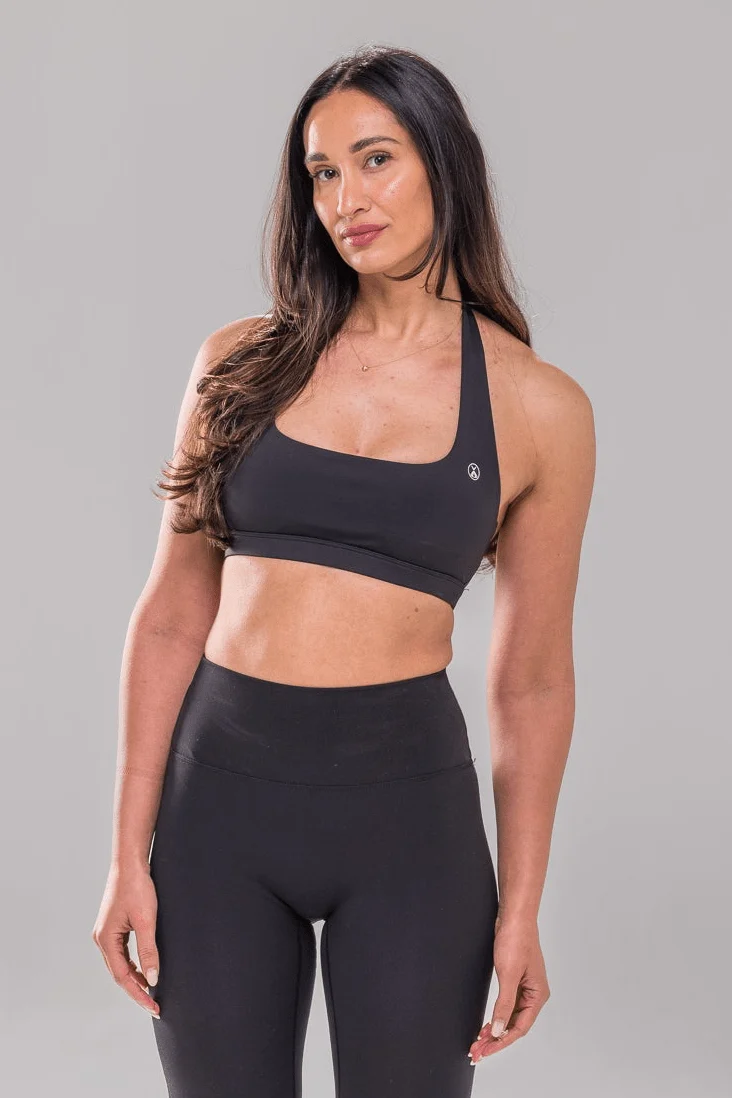 Haven Halter Bra - Black