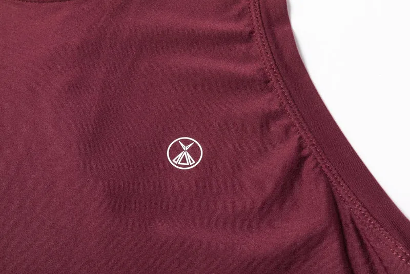 Airflow Tank Top - Cherry Lacquer