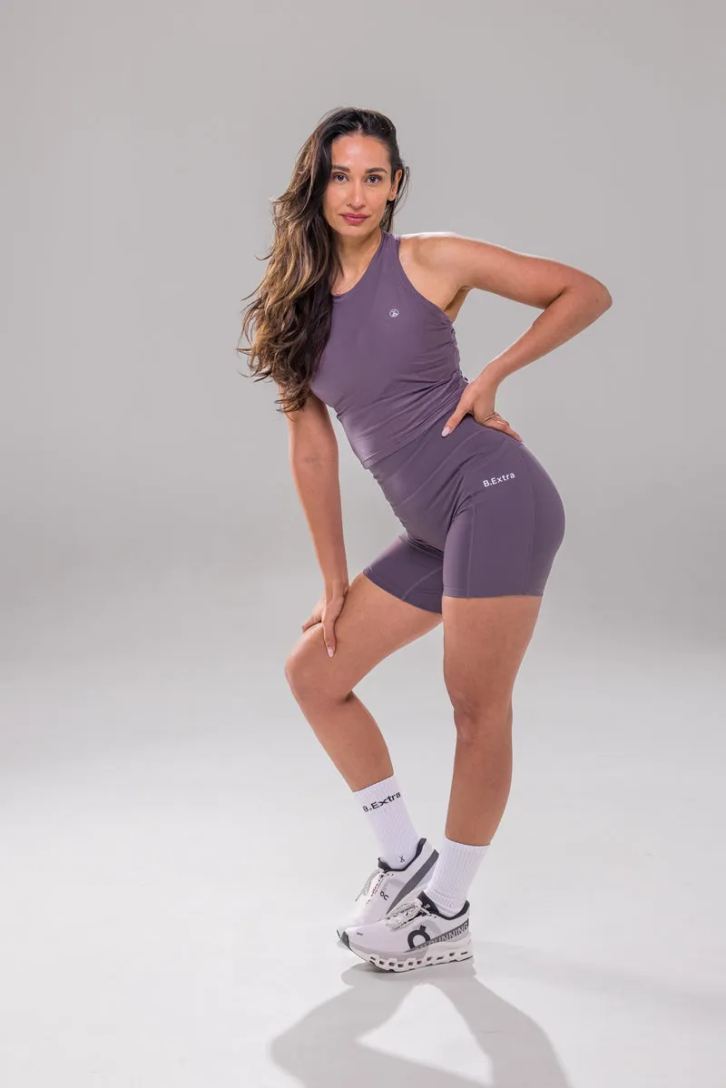 Airflow Tank Top -Mulled Plum