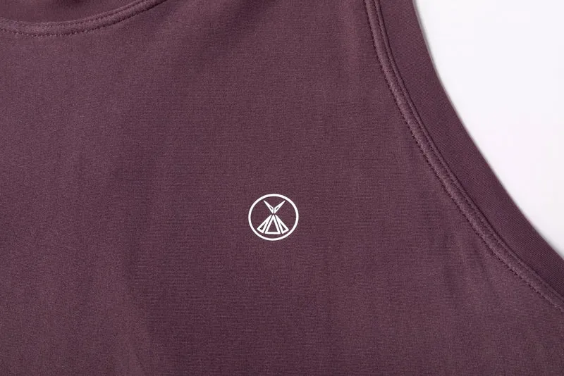 Airflow Tank Top -Mulled Plum