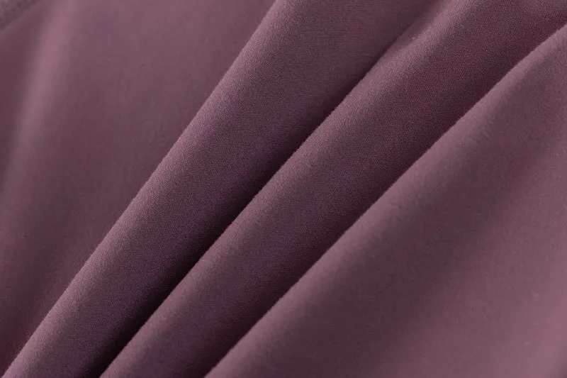 Silhouette Short - Cacao Plum