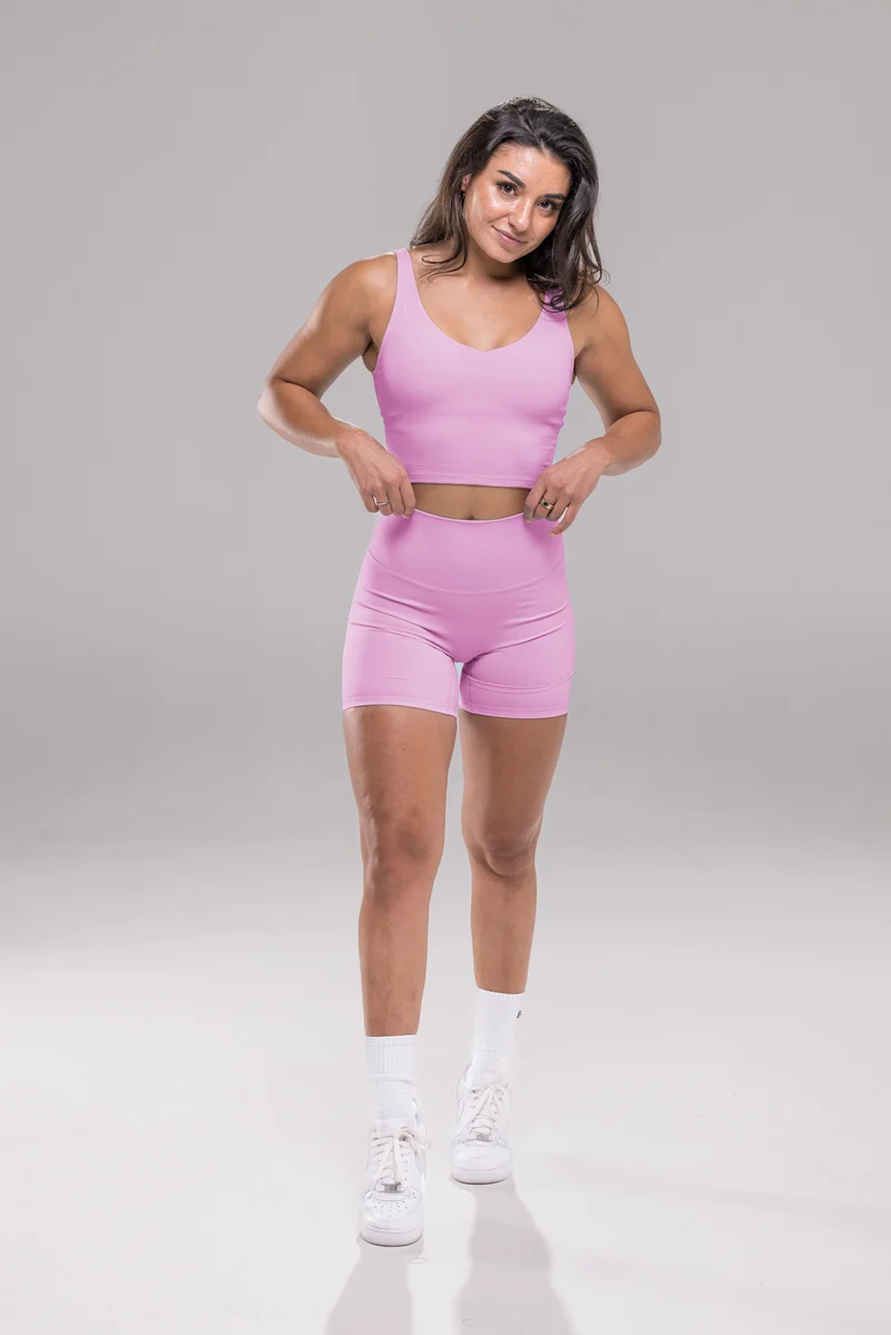 Seamless V Short - Strawberry Cream