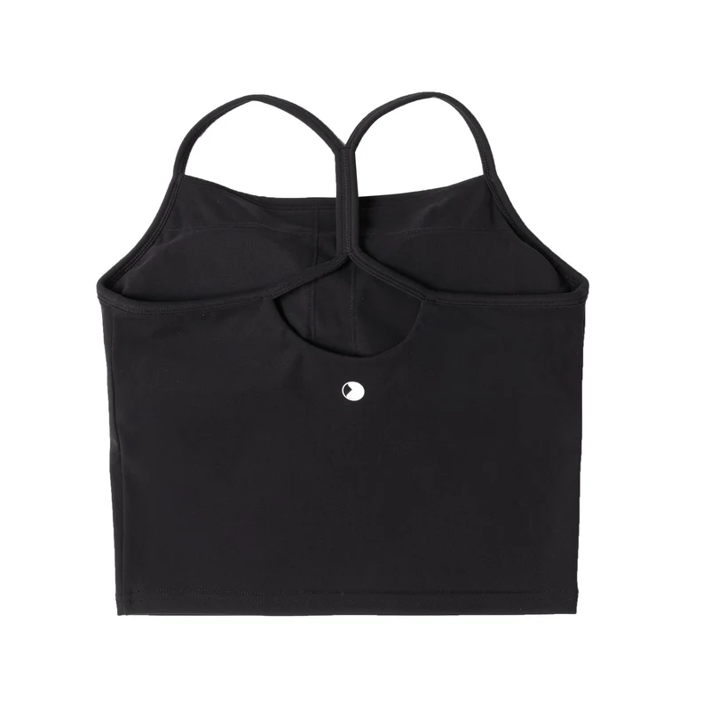 Studio Tank Crop - Black | Funxtion X