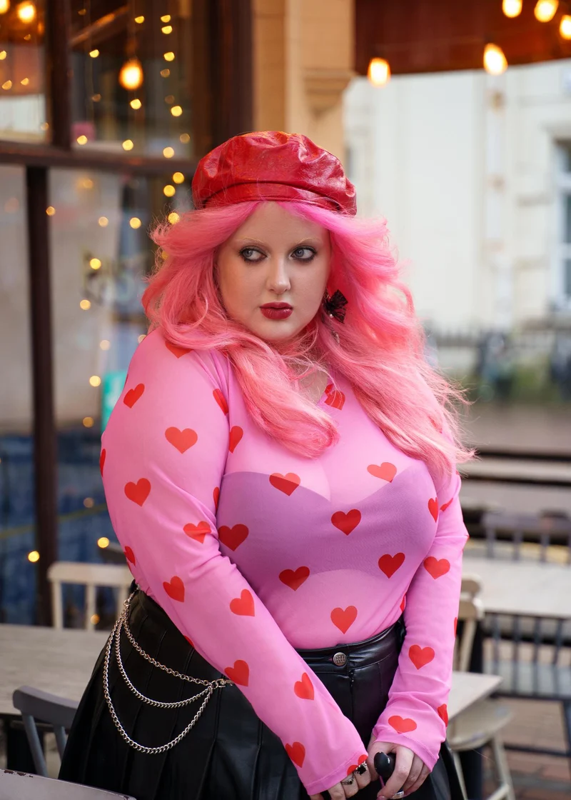 Mesh Top - Love Me