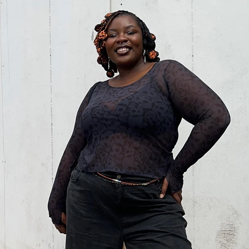 Mesh Top - Catacomb