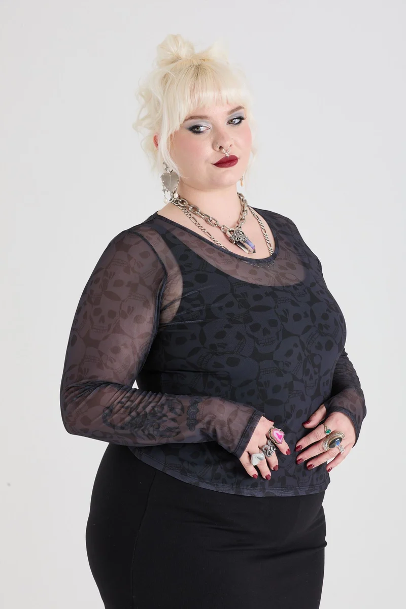 Mesh Top - Catacomb