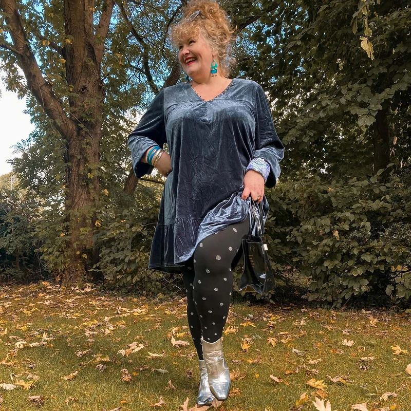 80 Denier Tights - Polka Bear