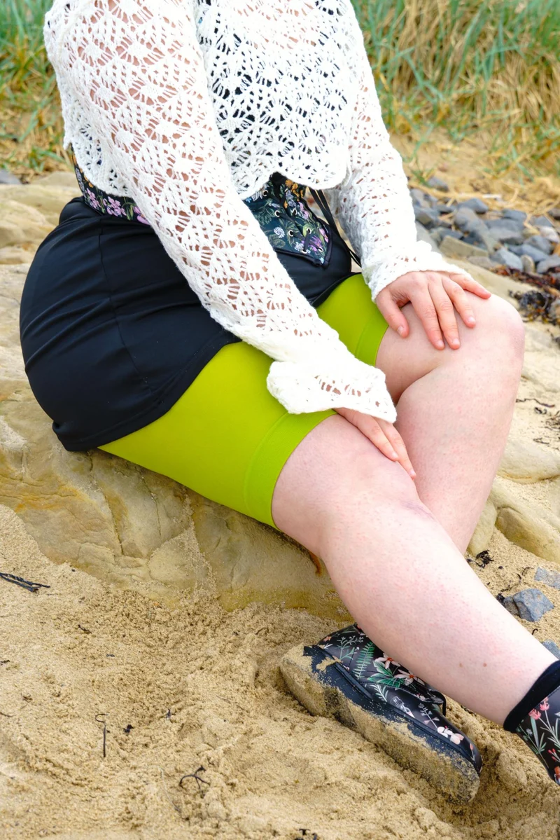 Stay Cool Chub Rub Shorts - Lima Bean Green