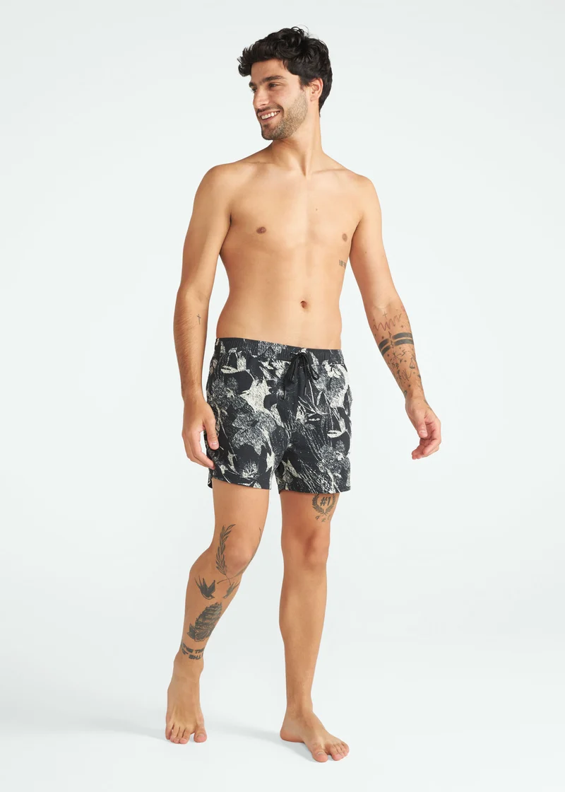 Calção Homem Curto Textura Estampado