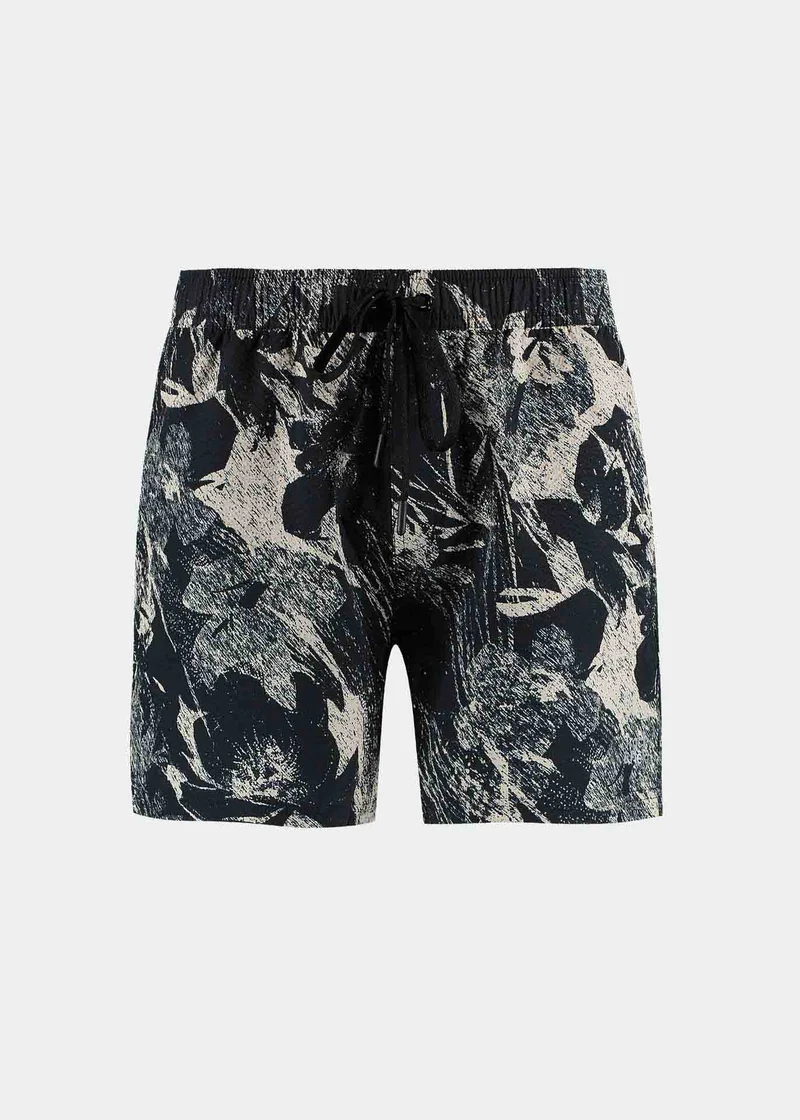 Calção Homem Curto Textura Estampado