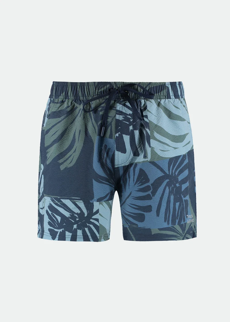 Calção Homem Curto Textura Estampado