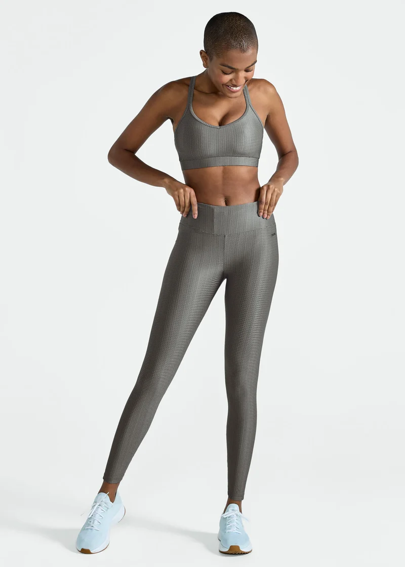 Calça Legging Mulher Textura