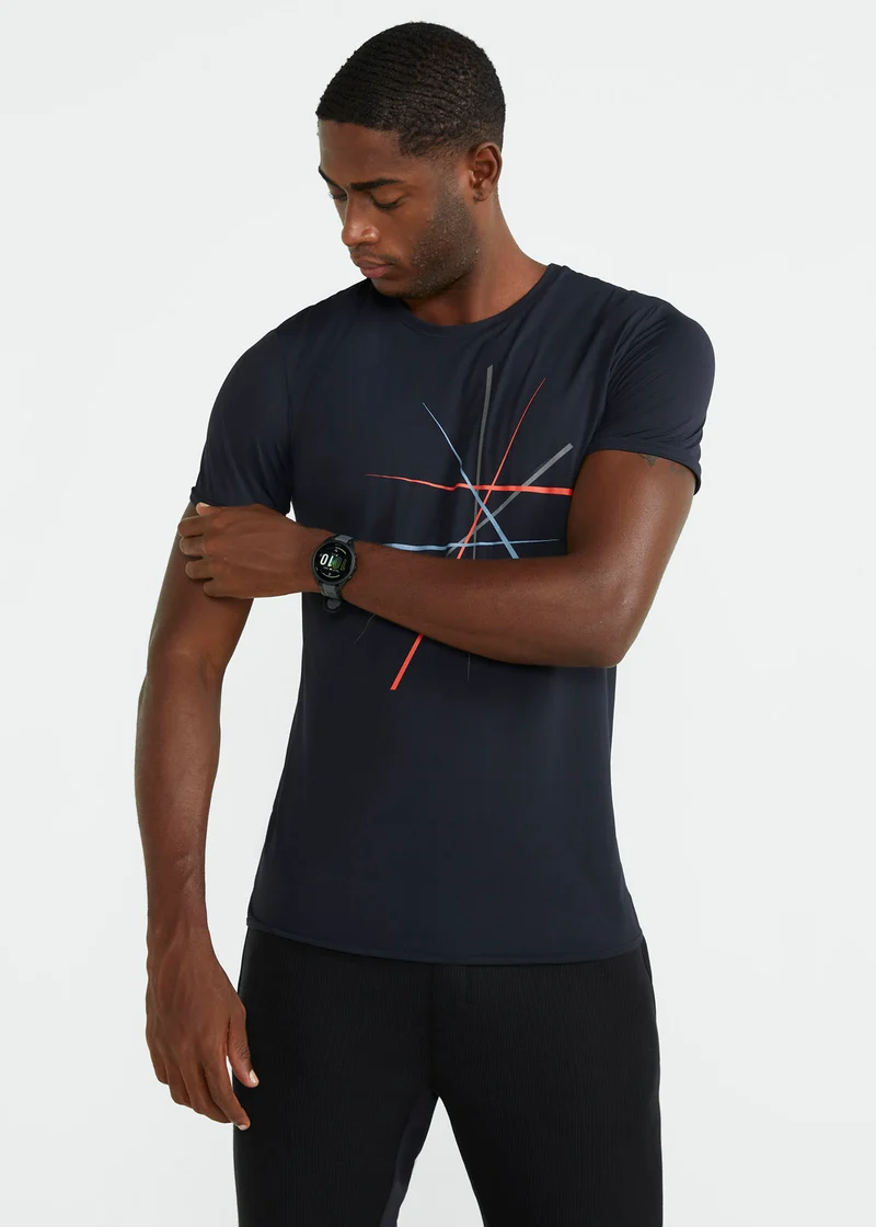 T-shirt Homem Manga Curta Thermodry Hashi