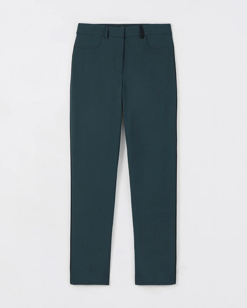 Pantalon Cigarette New-York - Vert Bouteille