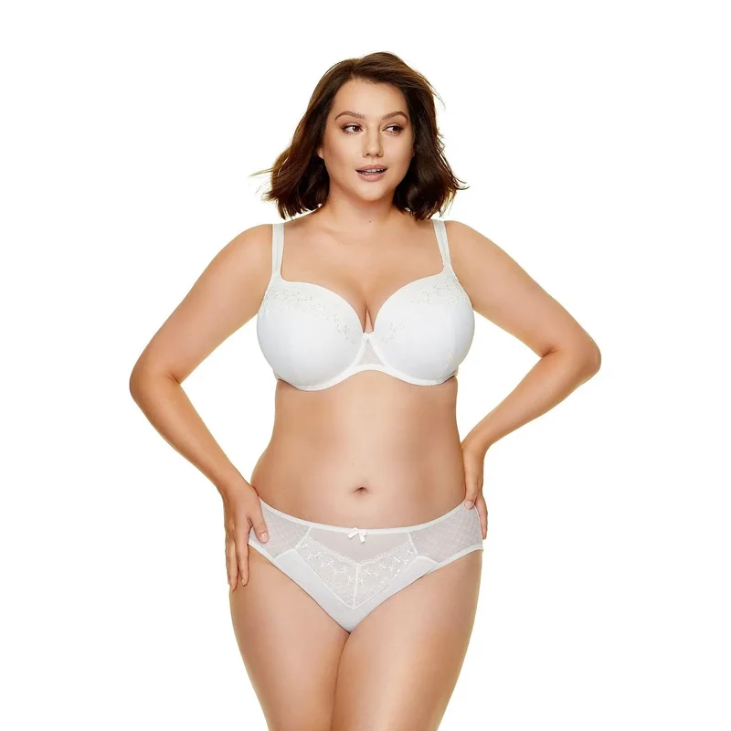 Culottes élégantes tulle broderie subtile nœud coton confort Gorteks 154768