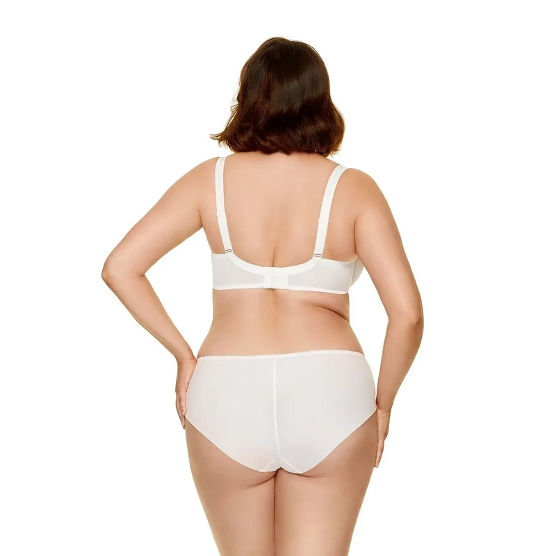 Culottes élégantes tulle broderie subtile nœud coton confort Gorteks 154768
