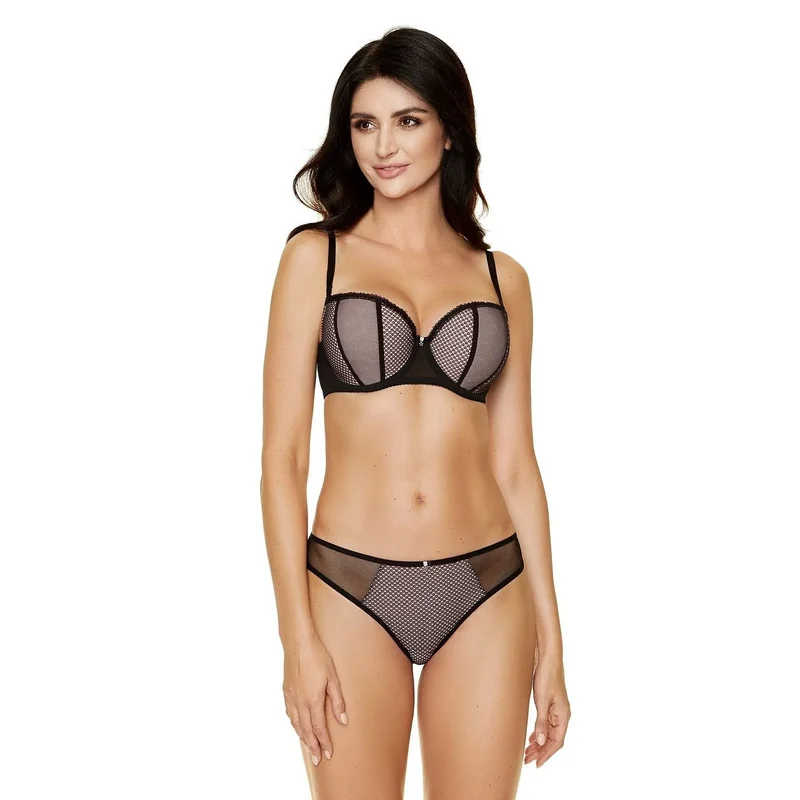 Soutien-gorge push-up mousse corset cabaret étoile baleines ajustable