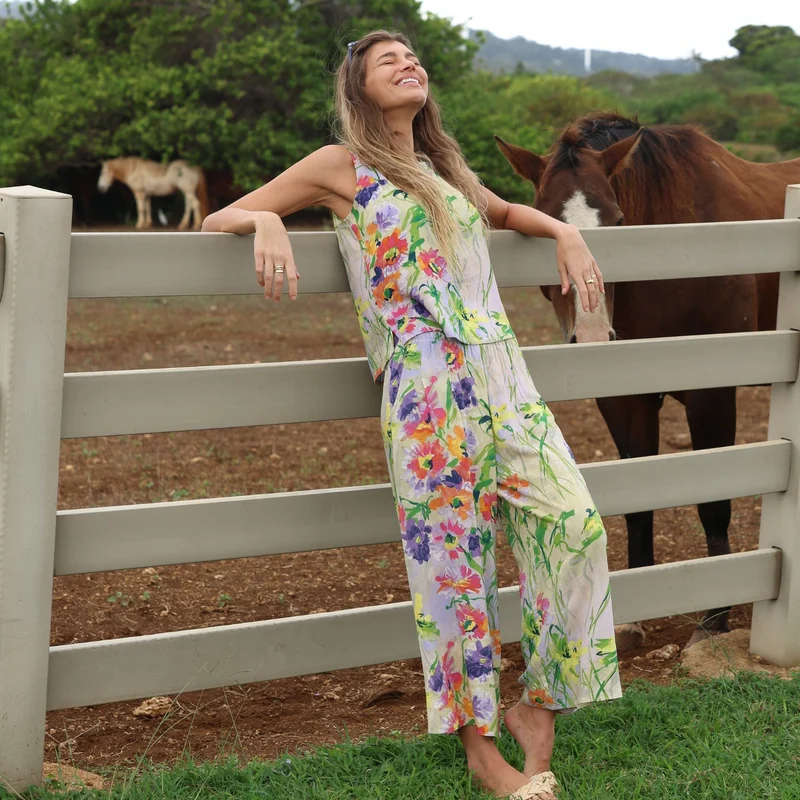 Pantalon large court - Daisy Dance