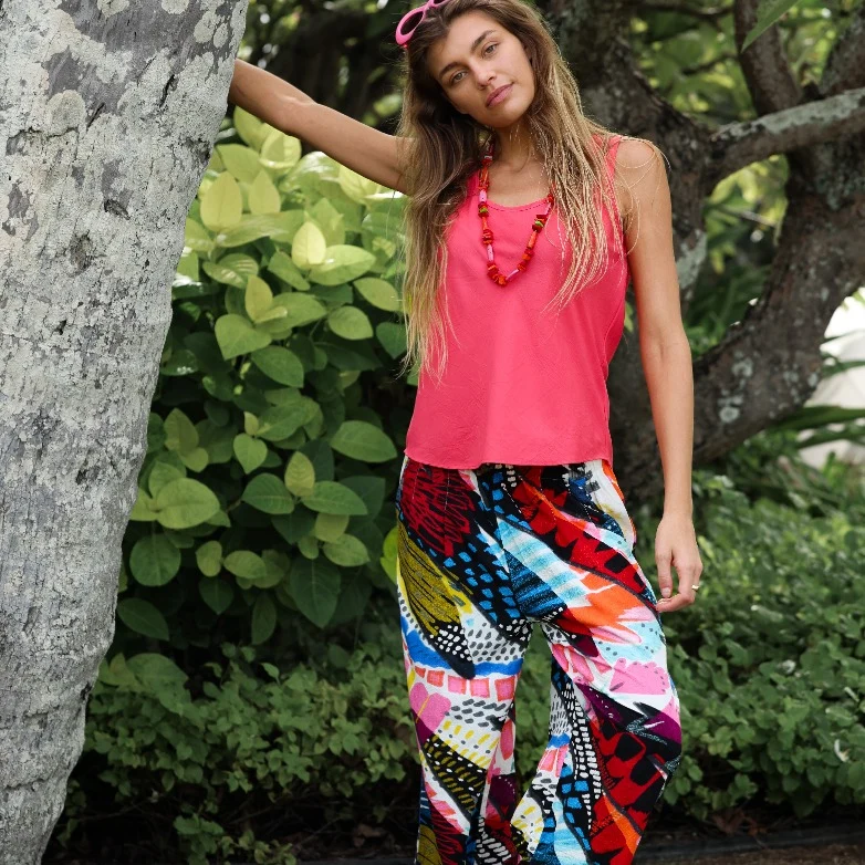 Pantalon large court - Cliché