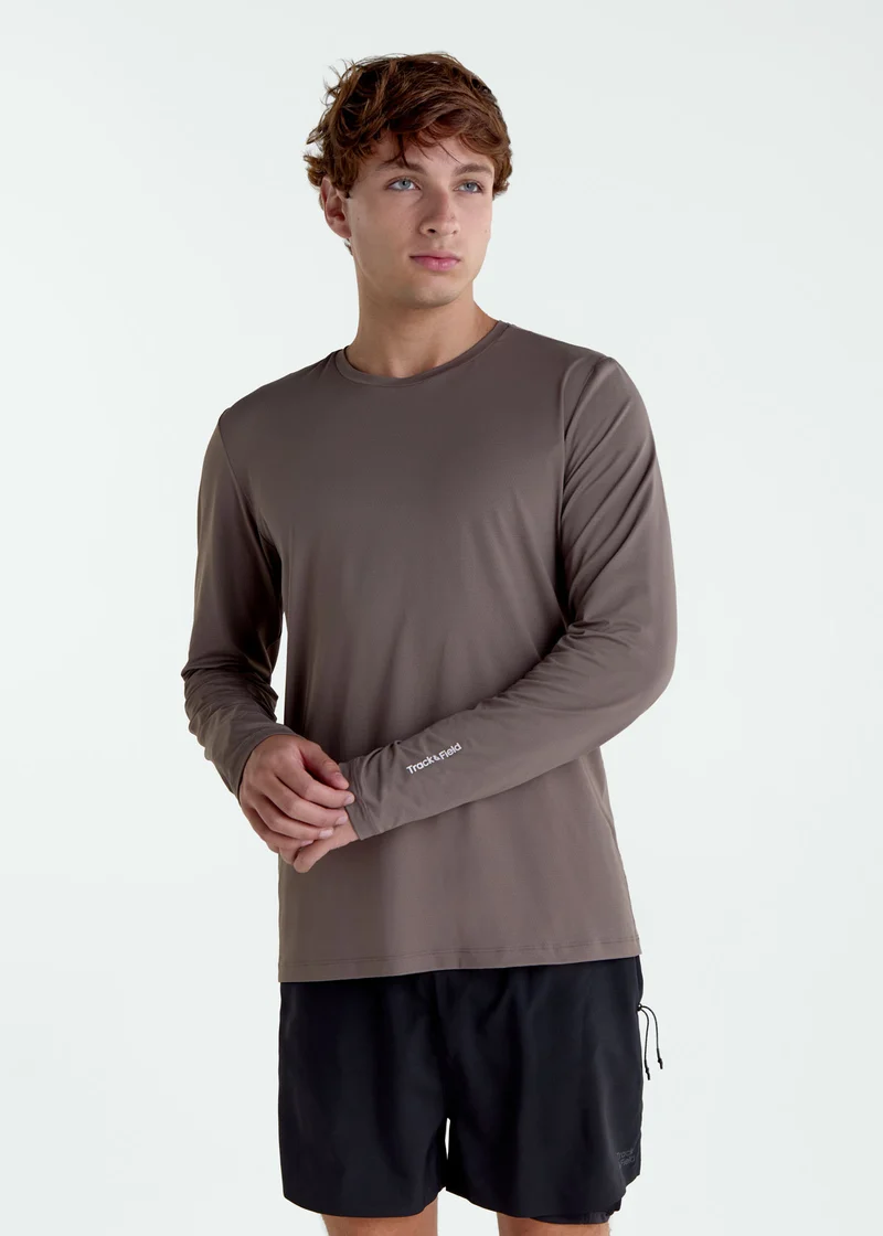 T-shirt Homem Manga Longa Uv Mesh