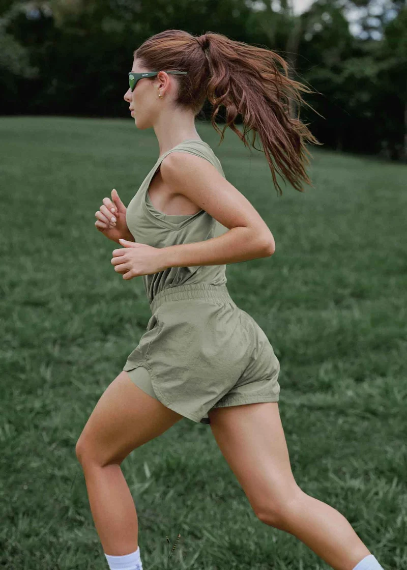 T-Shirt Mulher Sem Manga Run