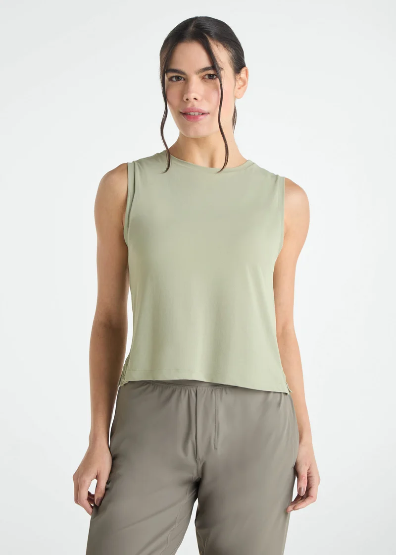 T-Shirt Mulher Sem Manga Run