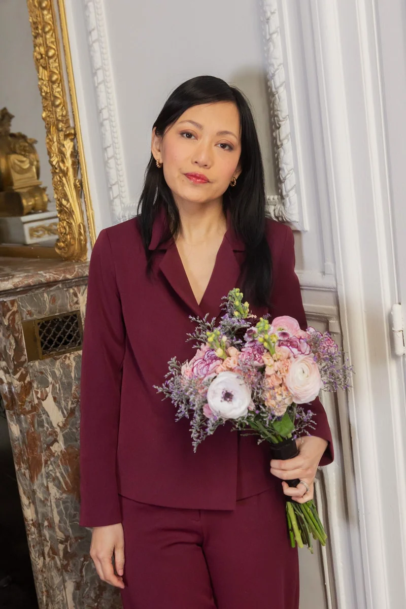 Veste Apolline - cerise