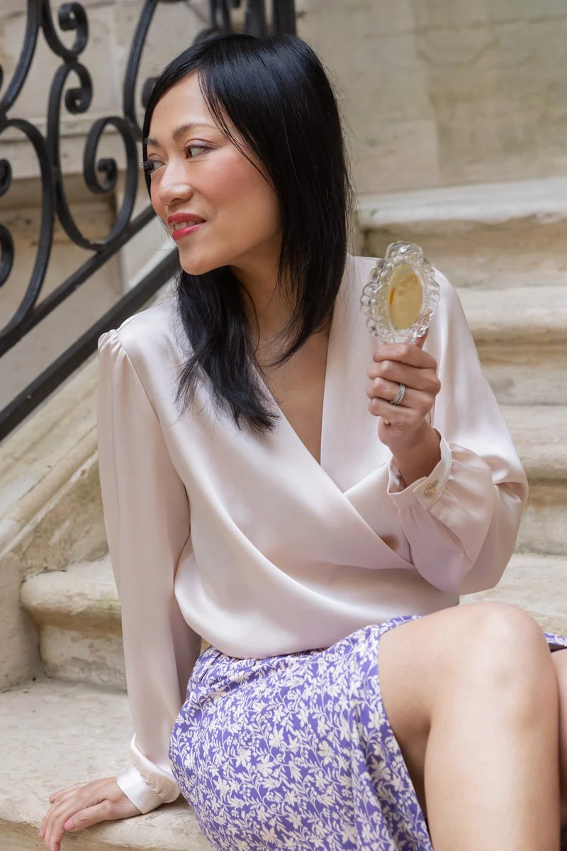 Blouse Estelle - nude
