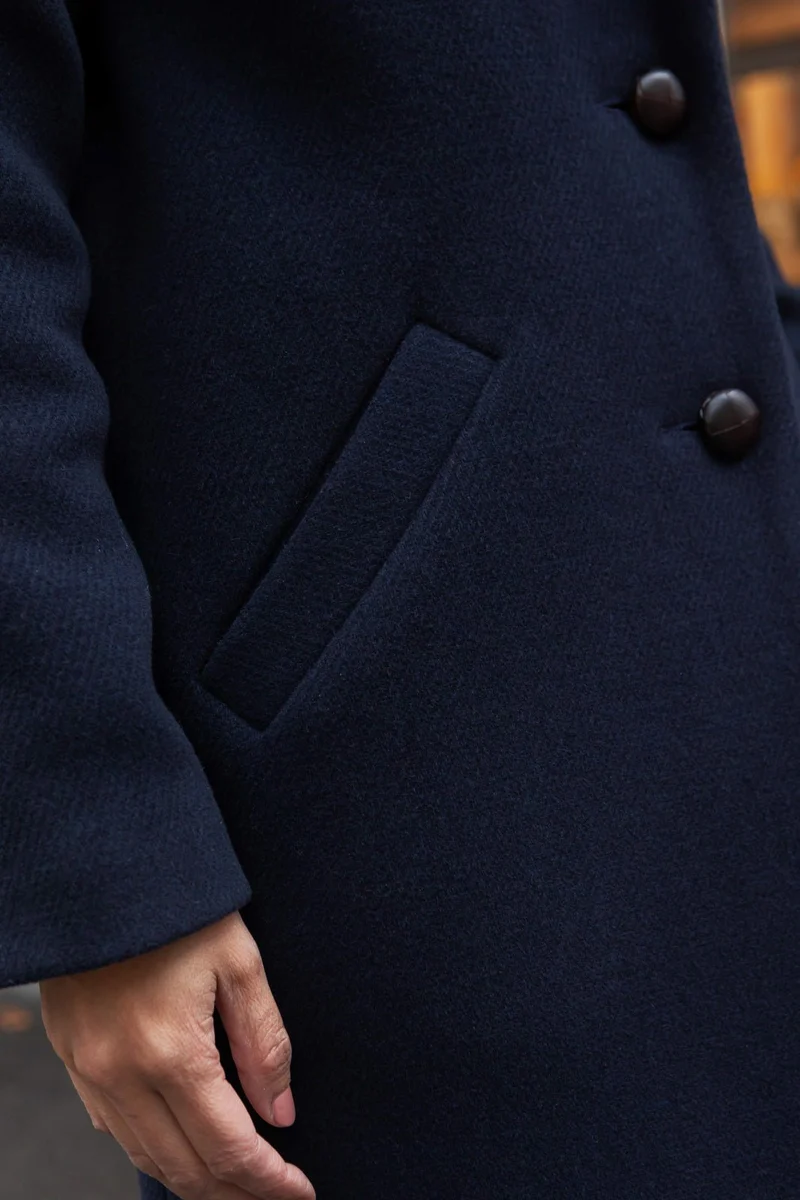 Manteau Françoise - marine