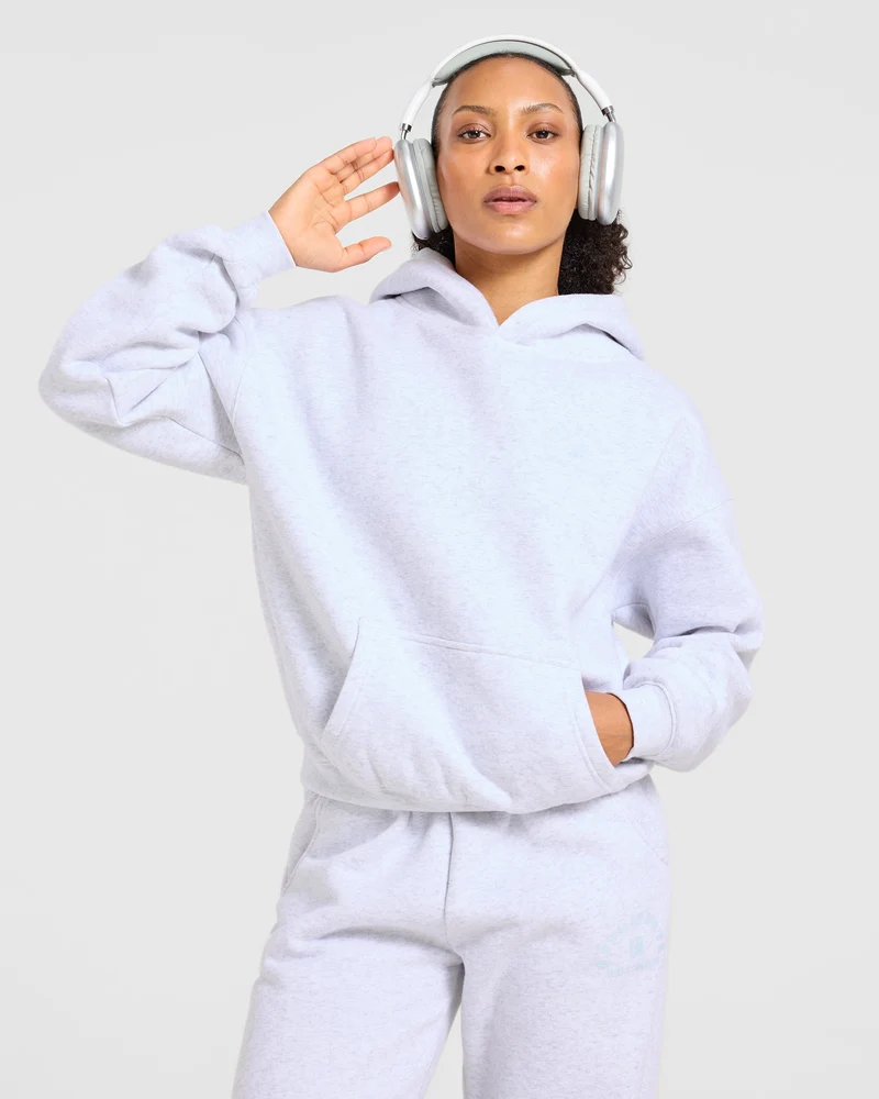 AYBL Sports 18 Oversized Hoodie - Heather Gris