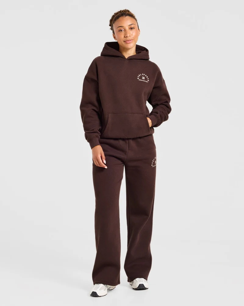 AYBL Sports 18 Oversized Hoodie - Cocoa Marron