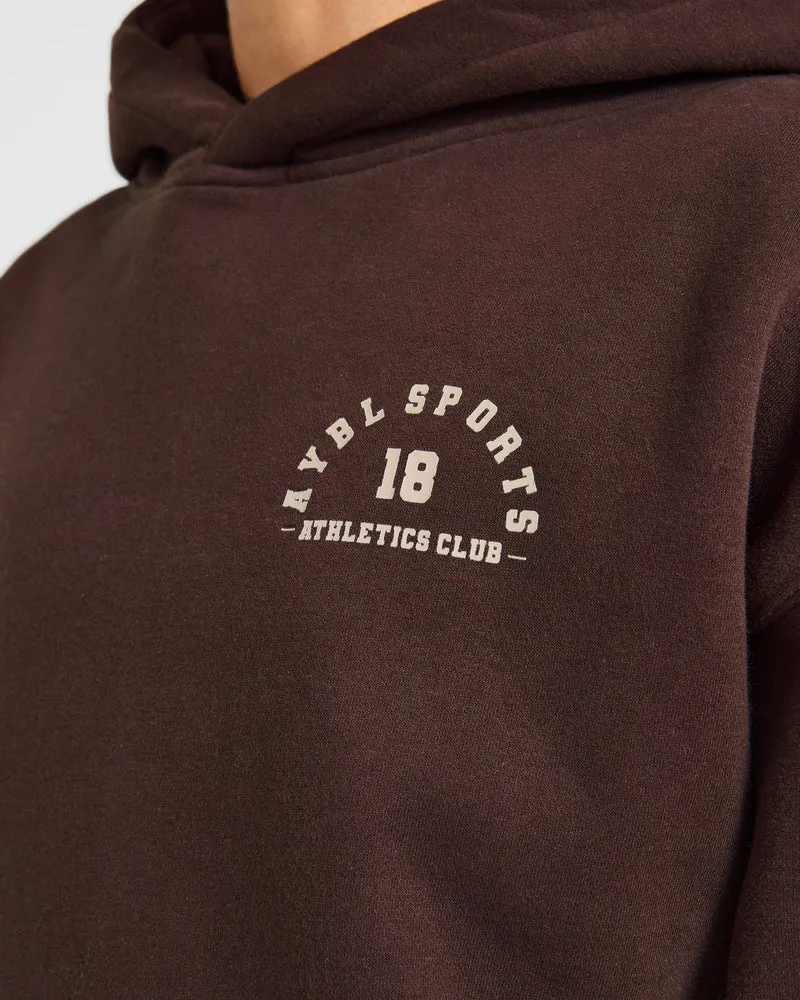 AYBL Sports 18 Oversized Hoodie - Cocoa Marron