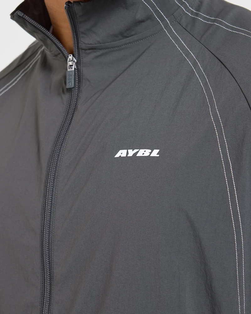 Restore Track Jacket - Charcoal