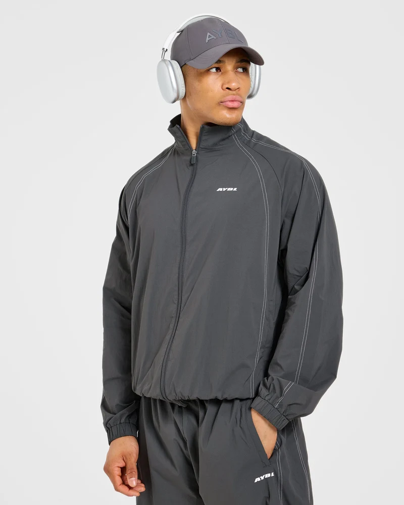 Restore Track Jacket - Charcoal