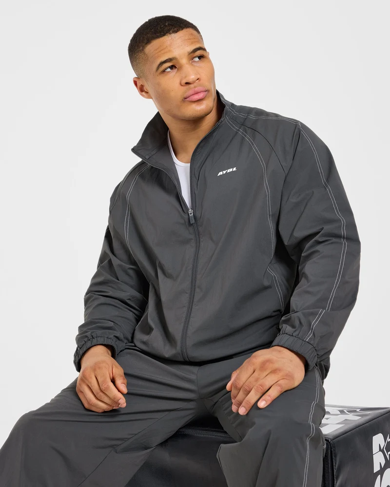 Restore Track Jacket - Charcoal