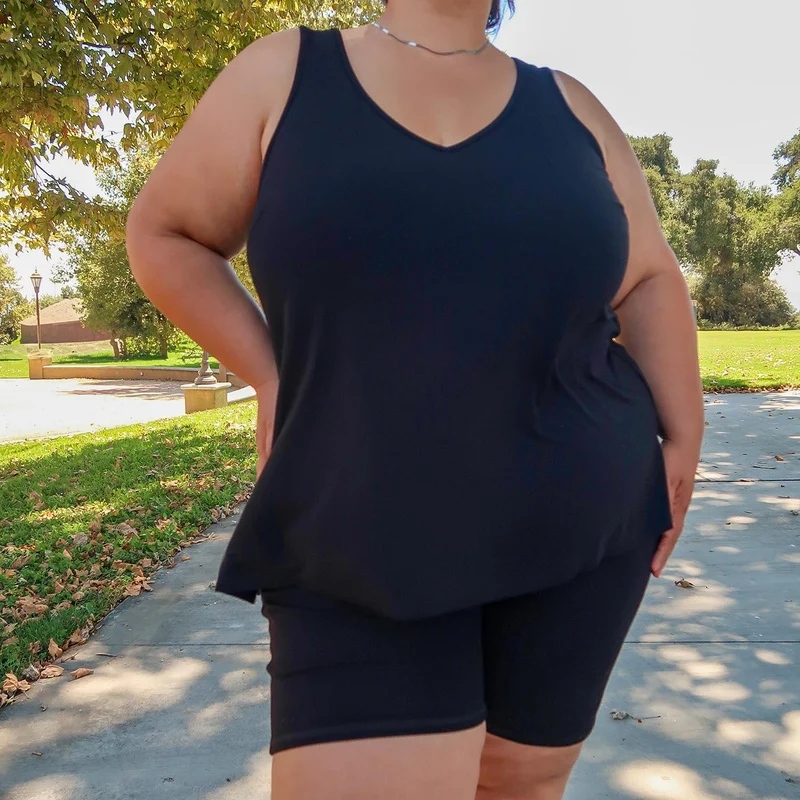 Bamboo Lounge Vest - Black