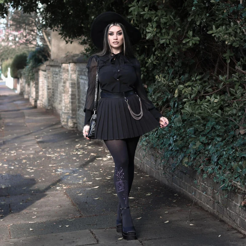 80 Denier Opaque Tights - Tarot
