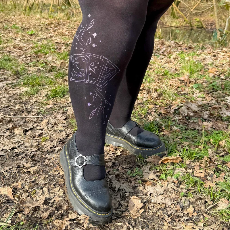 80 Denier Opaque Tights - Tarot