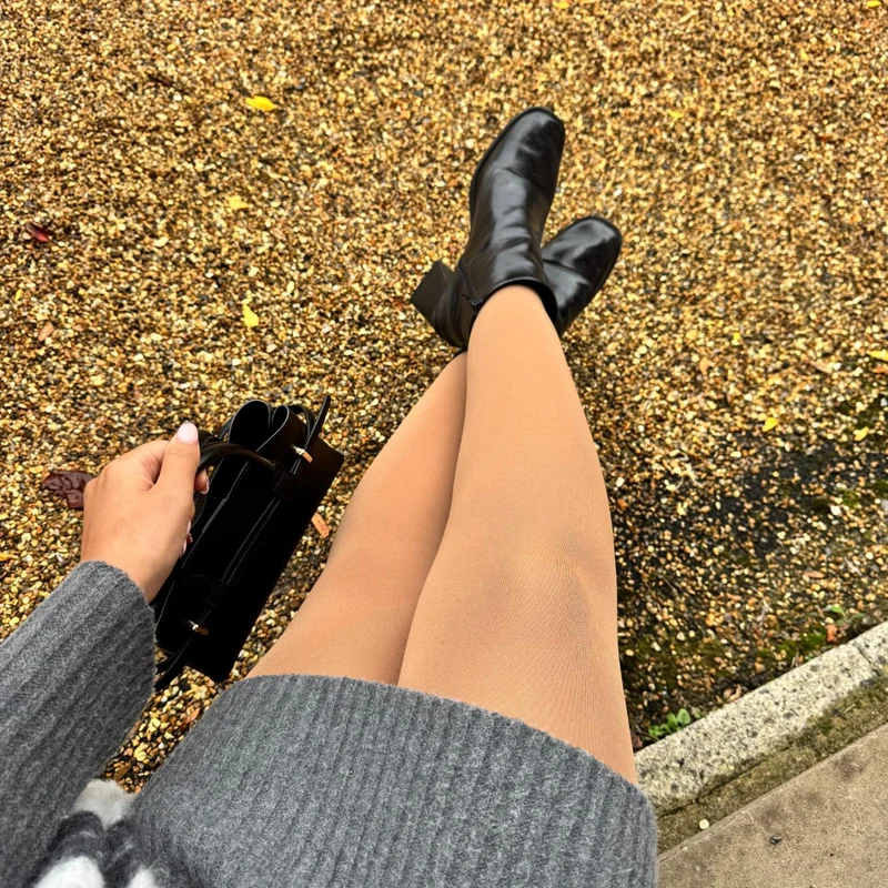 120 Denier Tights - Caramel Latte