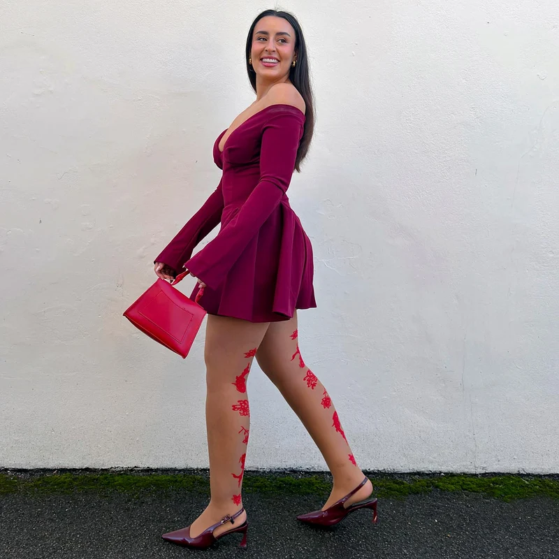 Manifest Tights - Caramel Latte