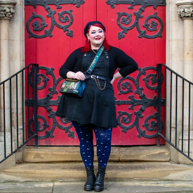 80 Denier Opaque Tights - Dinky Horses