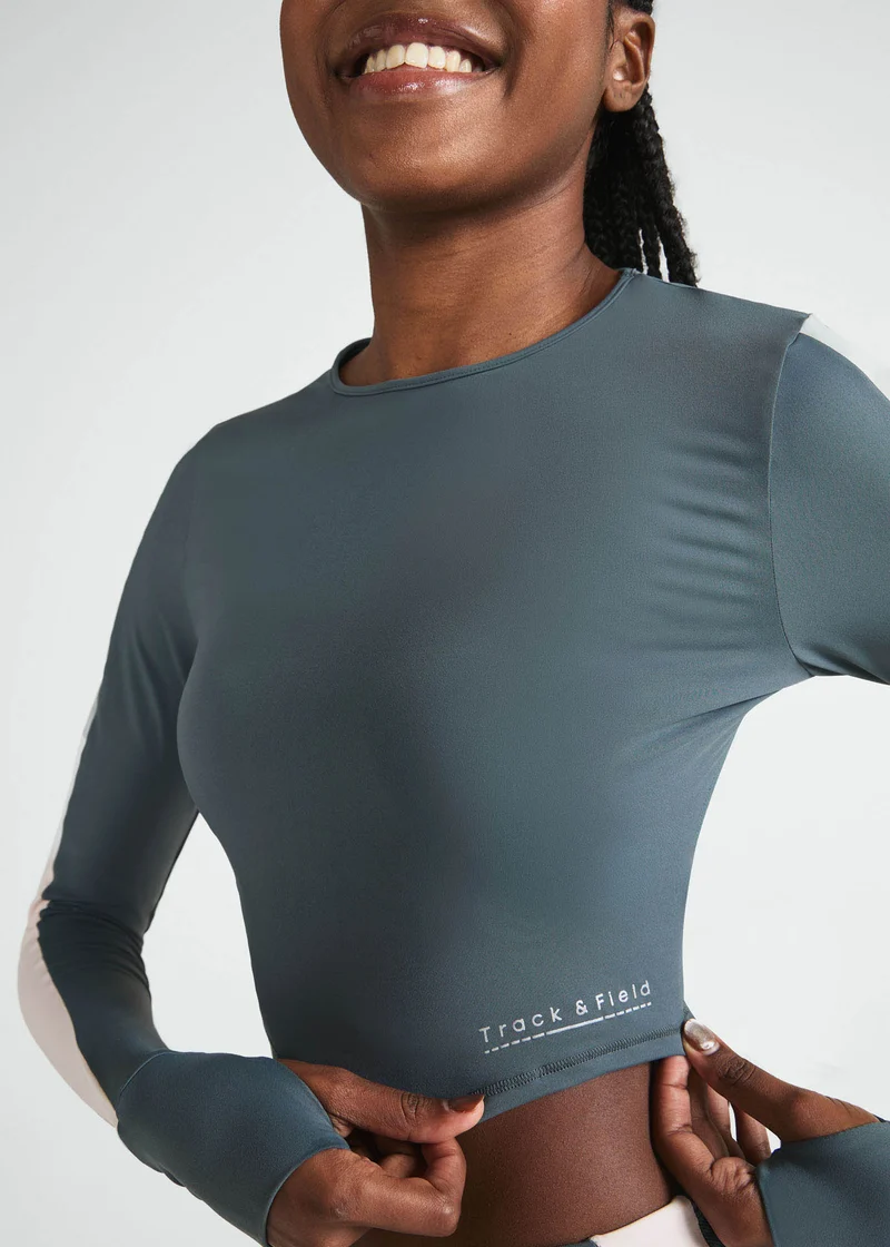 T-shirt Mulher Manga Longa Speed